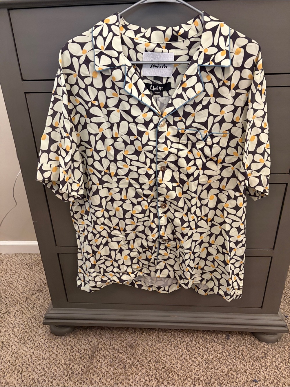 Men’s Tombolo Sunny Day shirt, size large